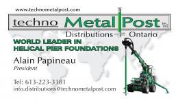 TECHNO METAL POST - Booth 31