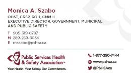 PUBLIC SERVICES HEALTH & SAFETY ASSOCIATION - Booth 38