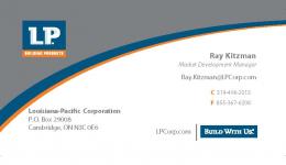 LP BUILDING PRODUCTS - Booth 25