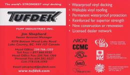TUFF INDUSTRIES - Booth 10