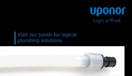 UPONOR CANADA INC. - Booth 16