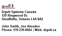 DRYVIT SYSTEMS CANADA LTD. - Booth 48